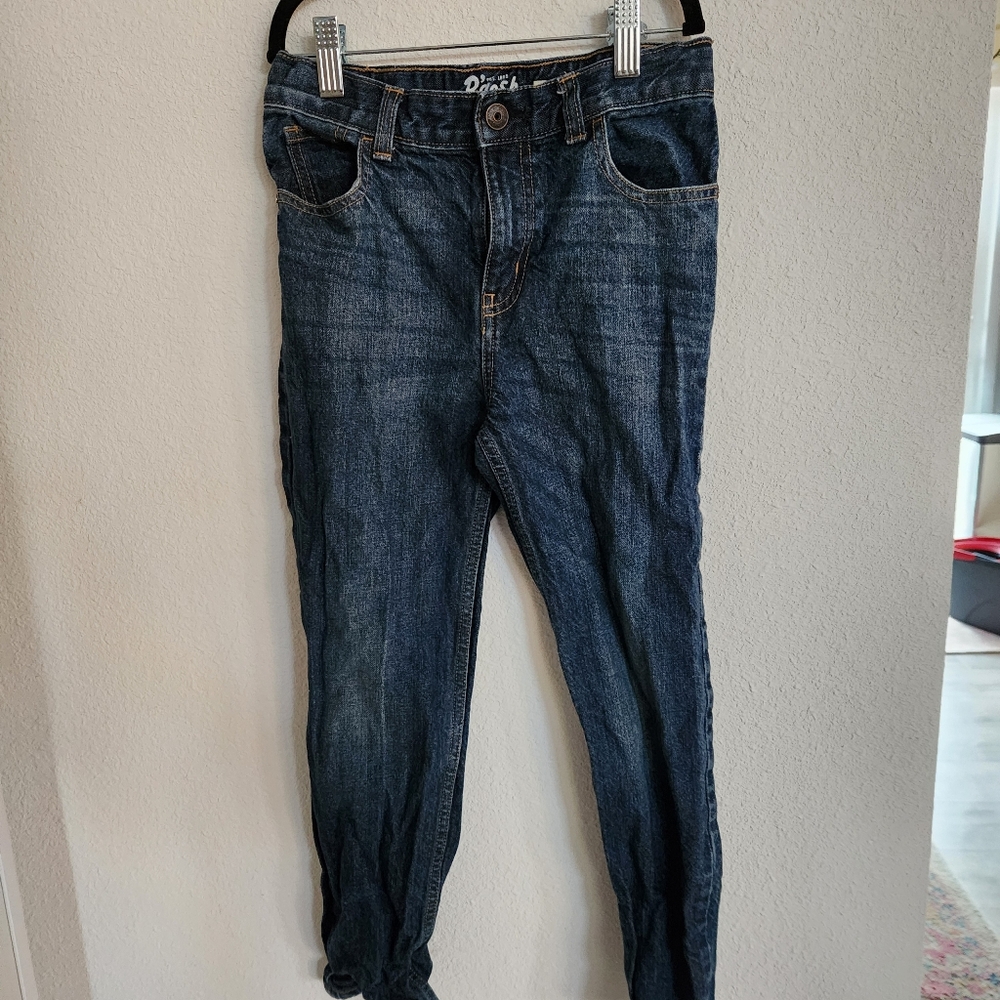 B'GOSH blue jeans, straight leg, kids 8R